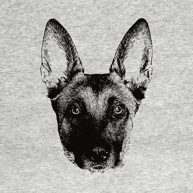 Belgian Malinois gift for Malinois Owners by DoggyStyles